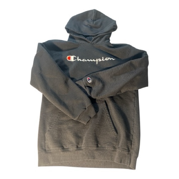 Champion Kids Black Hoodie - Picture 2 of 5